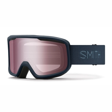 Masque de Ski Smith Men Frontier French Navy / Ignitor Mirror Antifog