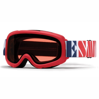 Masque de Ski Smith Kids Gambler Lava Heritage / RC36 Rose Copper Antifog