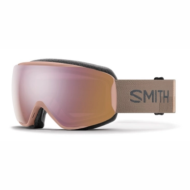 Masque de Ski Smith Moment Quartz Landscape / Chromapop Everyday Rose Gold Mirror