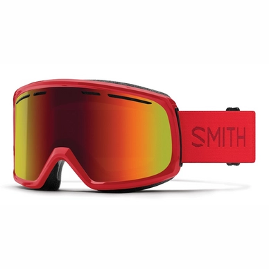 Masque de Ski Smith Men AS Range Lava 2021 / Red Solx Mirror Antifog