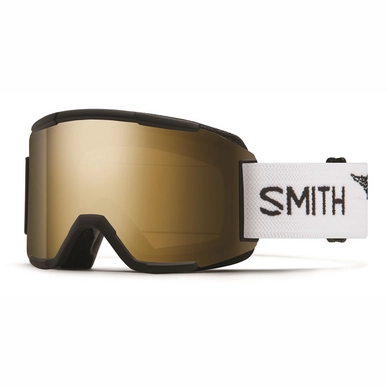 Masque de Ski Smith Squad AC Mary Rand / Chromapop Sun Black Gold Mirror / Yellow