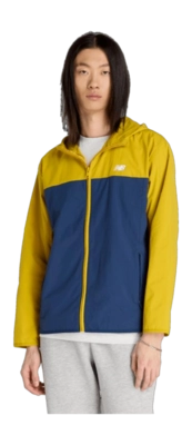 Jas New Balance Men Athletics Woven Jacket Baroque Gold