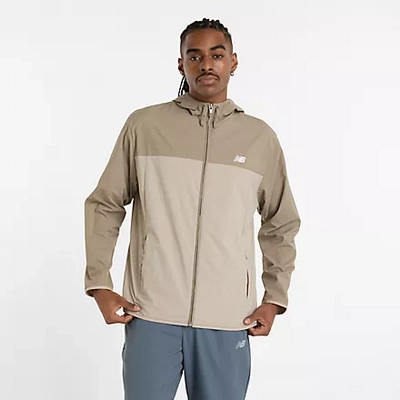 Jas New Balance Men Athletics Woven Jacket Dockside