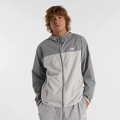 Veste New Balance Men Athletics Woven Jacket Slate Grey
