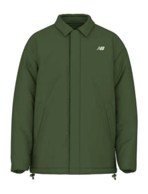 Jas New Balance Men Coaches Jacket Dark Alpine Green