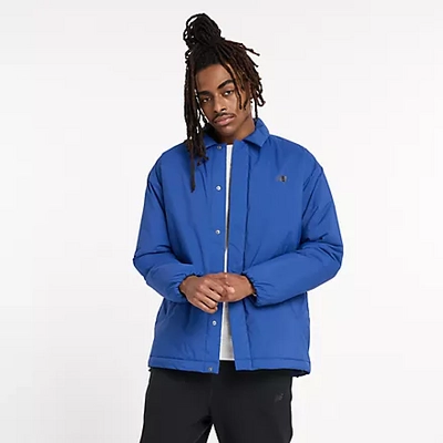 Jas New Balance Men Coaches Jacket Inkwell
