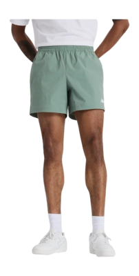 Korte Broek New Balance Men Athletics Stretch Woven Short 5 Dark Juniper