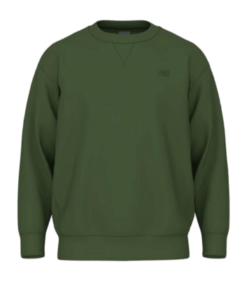 Trui New Balance Men Athletics French Terry Crew Dark Alpine Green