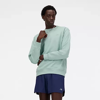 Trui New Balance Men Athletics French Terry Crew Salt Marsh