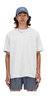 T-Shirt New Balance Men Athletics Cotton Ash Heather