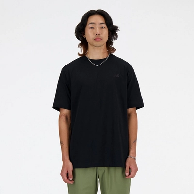 T-Shirt New Balance Homme Athletics Cotton Black
