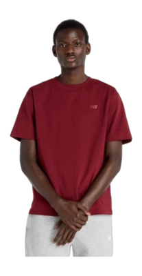 T-Shirt New Balance Men Athletics Cotton Monarch Burgundy