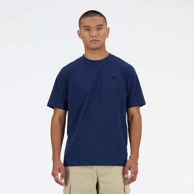 T-Shirt New Balance Men Athletics Cotton NB Navy