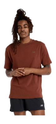 T-Shirt New Balance Men Athletics Cotton Rich Oak
