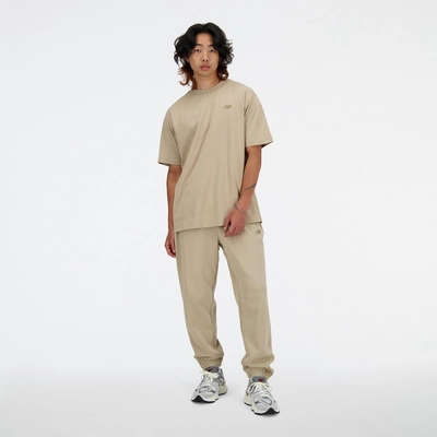 T-Shirt New Balance Homme Athletics Cotton Stoneware