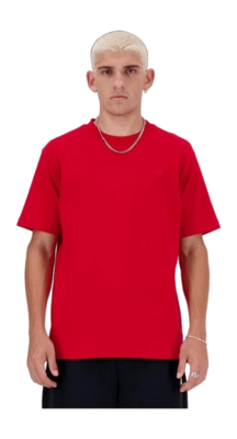 T-Shirt New Balance Men Athletics Cotton Team Red