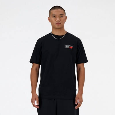 T-Shirt New Balance Men Athletics Premium Logo Black