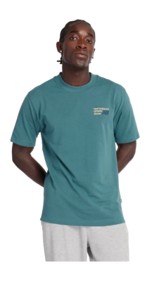 T-Shirt New Balance Men Athletics Premium Logo New Spruce