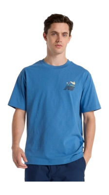 T-Shirt New Balance Homme Athletics Golf Cartoon Sea Stone