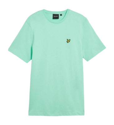 T-Shirt Lyle & Scott Herren Plain Aquamarine