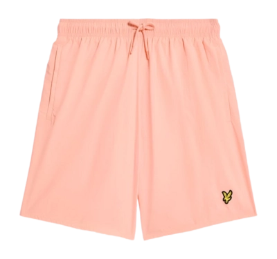 Badehose Lyle & Scott Herren Plain Coral Stand