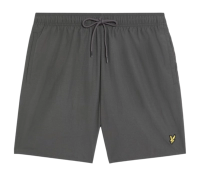 Zwembroek Lyle & Scott Men Plain Gunmetal