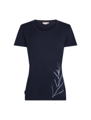 T-Shirt Icebreaker Women Merino 150 Tech Lite SS Scoop Tee Panax Midnight Navy