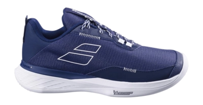 Tennisschoen Babolat Men Sfx Evo Dark Blue White Sand Grass Ortholite