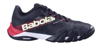 Chaussures de Tennis Babolat Homme Jet Premura 2 Black Tomato Red