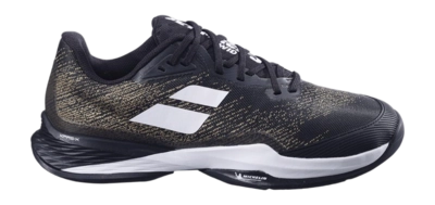 Tennisschuhe Babolat Jet Mach 3 All Court Wide Herren Black White