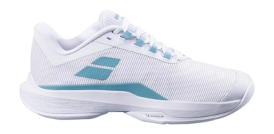 Tennisschoen Babolat Women Jet Tere 2 All Court White Baltic