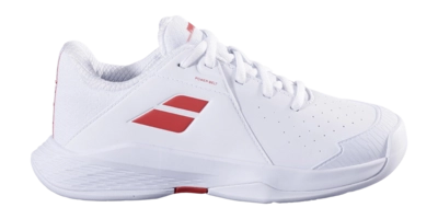 Tennisschoen Babolat Kids Girl Propulse 3 All Court White Coral Michelin