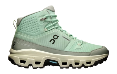 Wanderschuhe On Running Cloudrock Mid WP Damen Mineral / Aloe