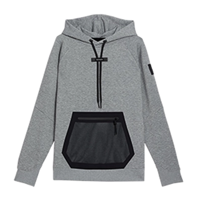 Hoodie On Running Men Grey 25
