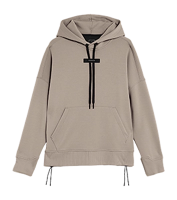 Hoodie On Running Women Desert