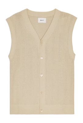 Vest NN07 Men Reece Ecru