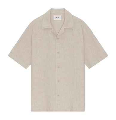 Shirt NN07 Men Julio SS NO PKT 5706 Oat