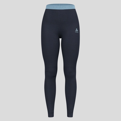 Ondergoed Odlo Women Long Natural Performance PW 150 Provincial Blue / Dark Sapphire Melange