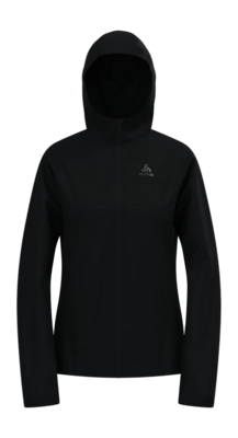 Laufjacke Odlo Damen X-Alp Waterproof Black / Black