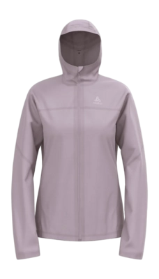 Running Jacket Odlo Women X-Alp Waterproof Gray Ridge