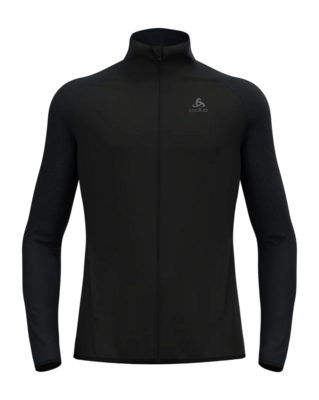 Jacke Odlo Herren Zeroweight Warm Hybrid Black