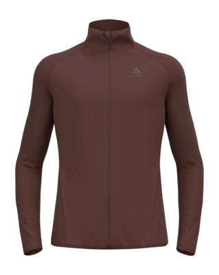 Jacke Odlo Herren Zeroweight Warm Hybrid Fudge