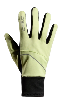 Handschuhe Odlo Unisex Intensity Safety Light Shadow Lime