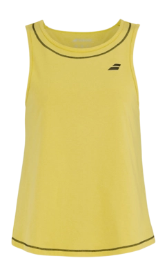 Tanktop Babolat EExercise Cotton Tank Damen Lemon Zest