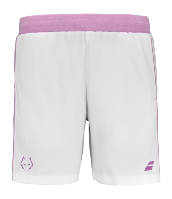 Short de Tennis Babolat Men Short Lebron White White