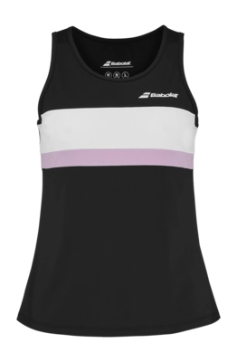 Débardeur Babolat Women Padel Tank Woman Black Black