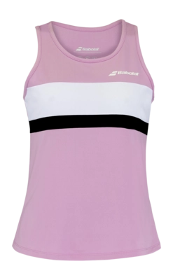 Débardeur Babolat Women Padel Tank Woman Lilac Chiffon