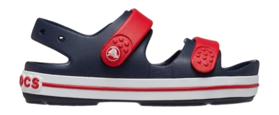 Sandalen Crocs Crocband Cruiser Sandal Kinder Navy Varsity Red