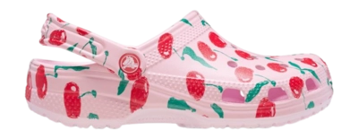 Clogs Crocs Classic Fresh Fruits Clog Kinder Pink Milk
