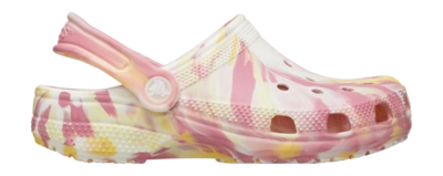 Klomp Crocs Kids Classic Glow Marbled Clog Daylily Multi